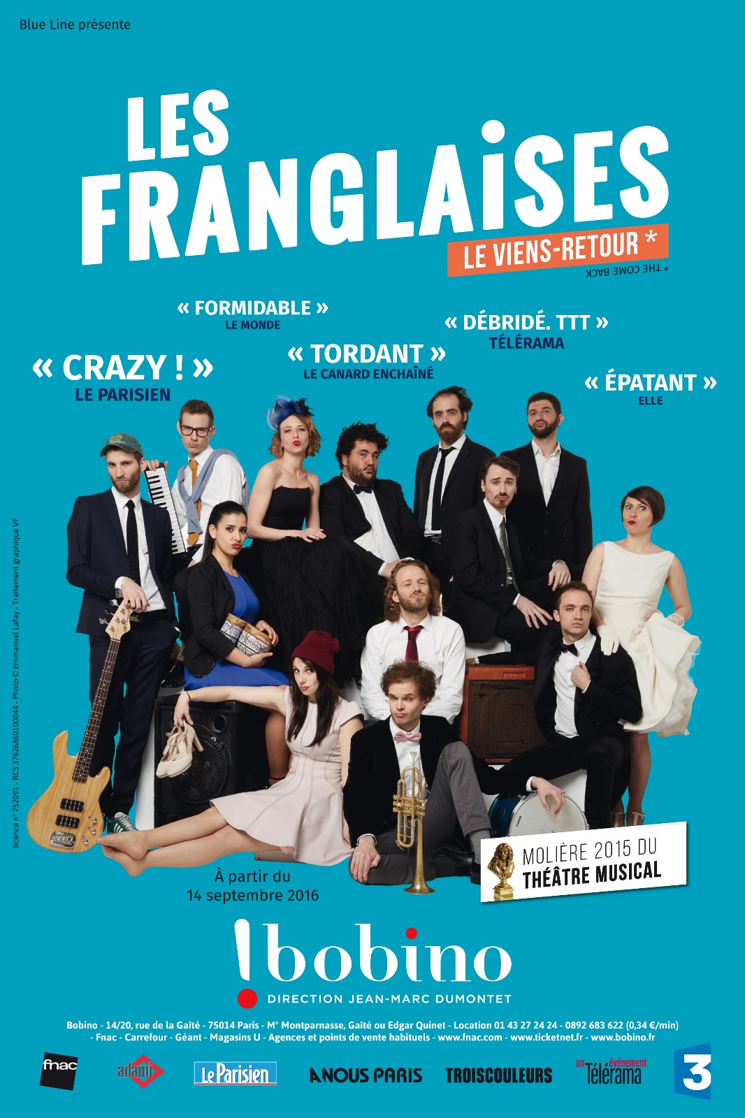 Les Franglaises 告诉你什么叫最酷的歌舞剧！