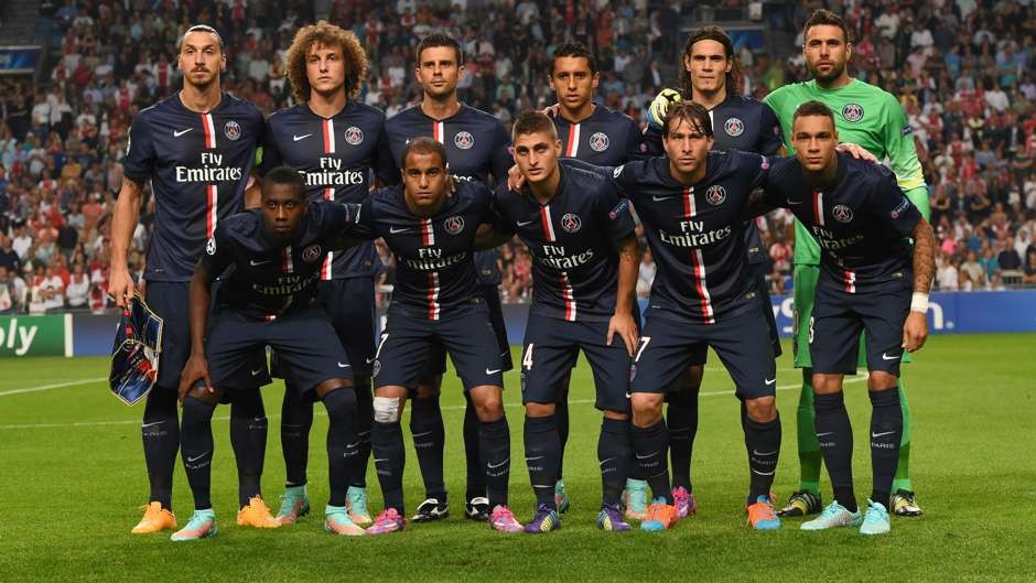 欧冠杯1/8决赛：巴黎圣日耳曼VS巴萨