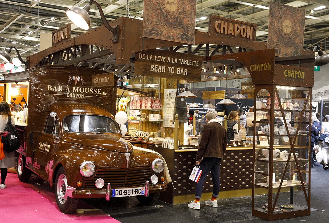 巴黎凡尔赛门展览中心：巧克力沙龙
