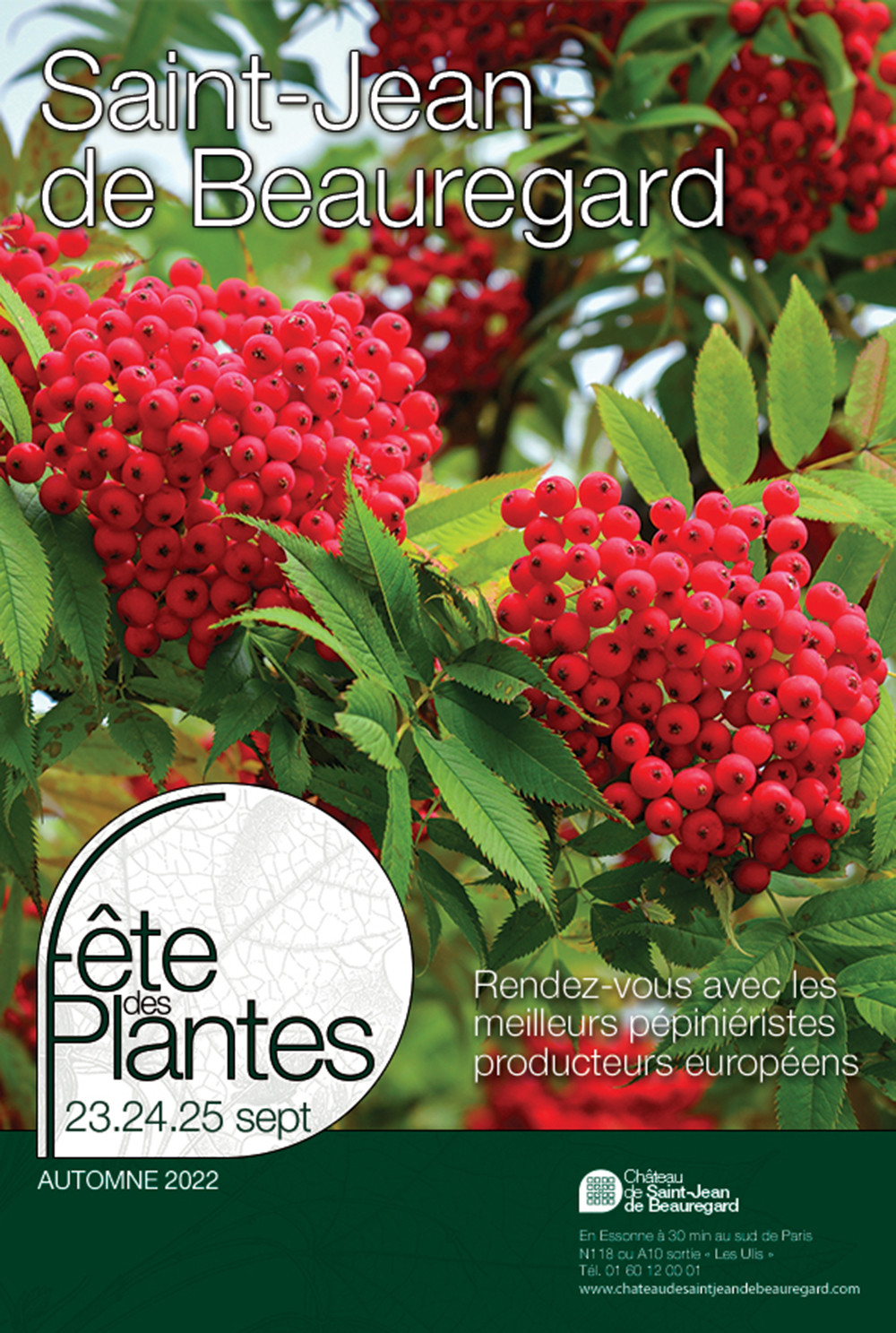 2022年秋季植物节将在圣热昂德博雷加尔举行