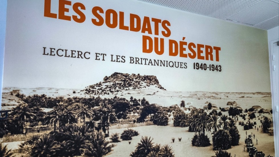 二战奇兵 巴黎解放博物馆的“沙漠士兵展”