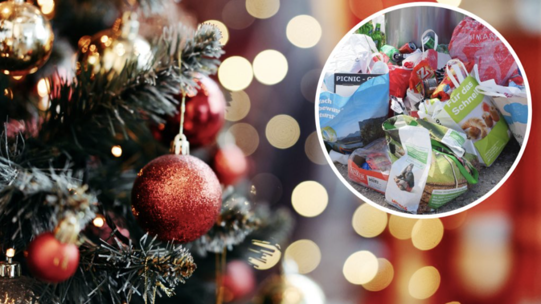 圣诞节期间大量食物被奥地利人扔进垃圾桶